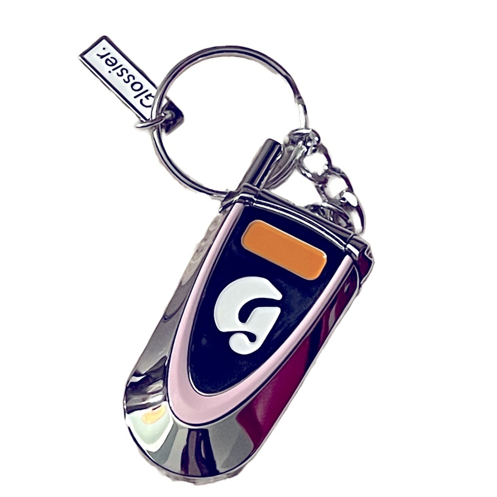 Glossier LA Keychain NWT